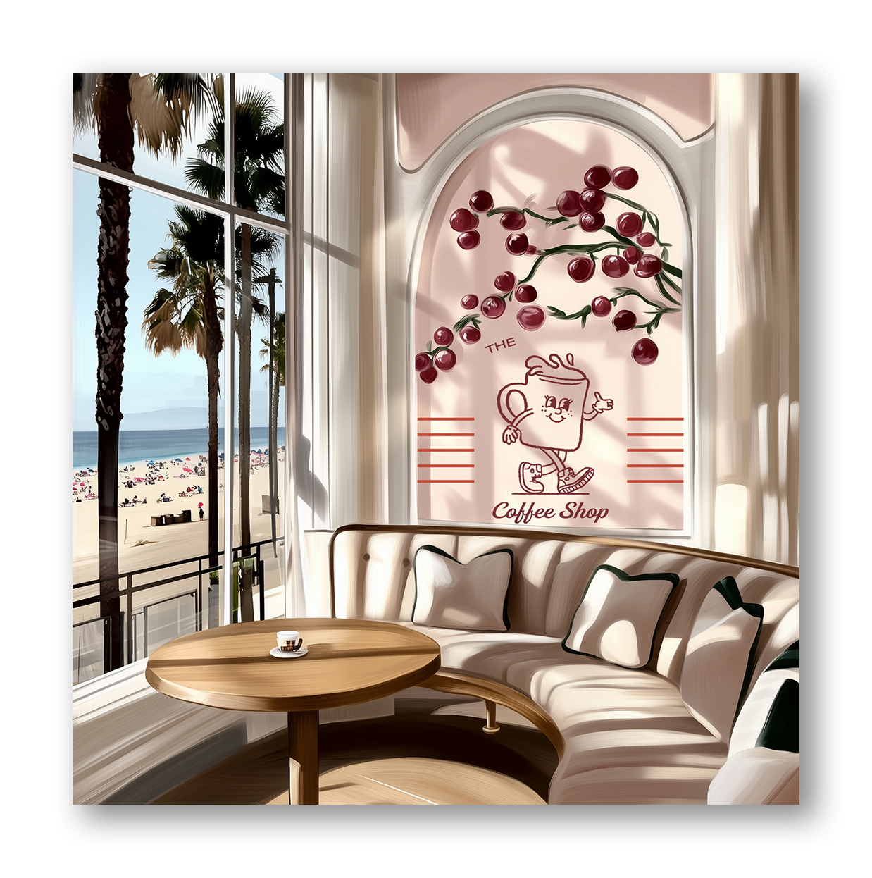 Coffee shop Dashboard Stickerbook VOL 44