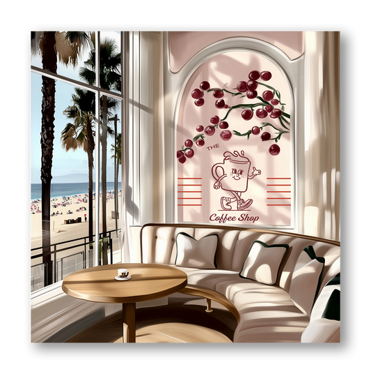 Coffee shop Dashboard Stickerbook VOL 44