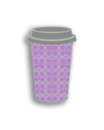 Coffee Cup Magnetic Pins (Available in different colors)