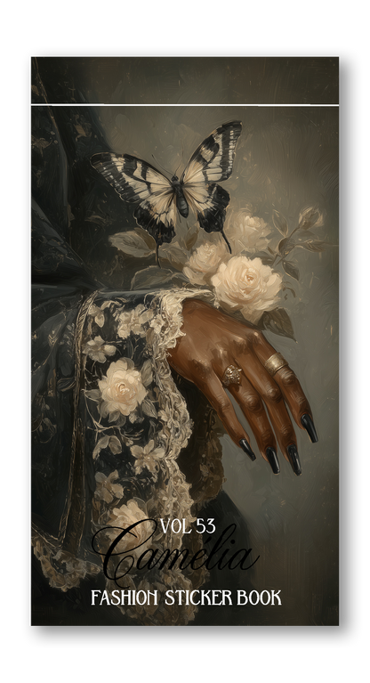 Camélia Exclusive Fashion Sticker Book VOL 53