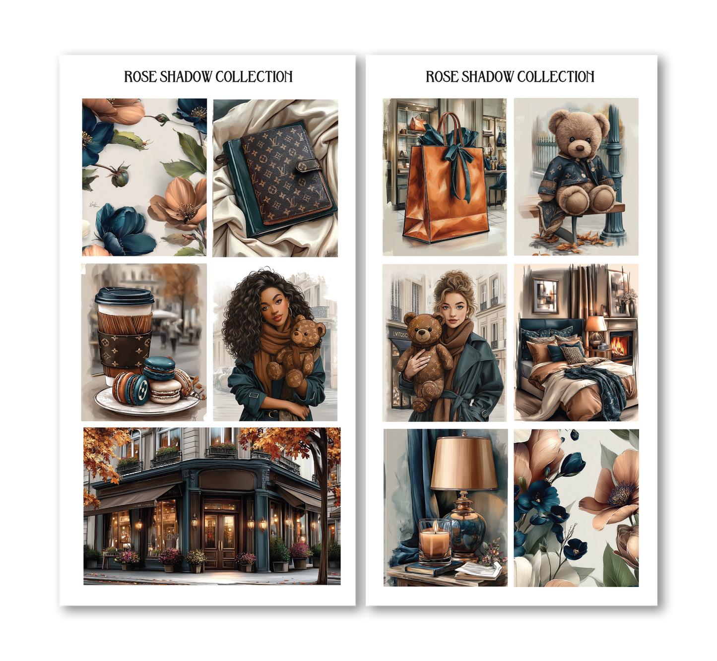 Advent Box Exclusive Fashion Sticker Book Limited Edition