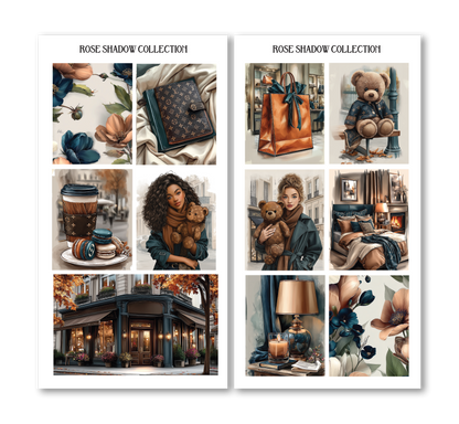 Advent Box Exclusive Fashion Sticker Book Limited Edition