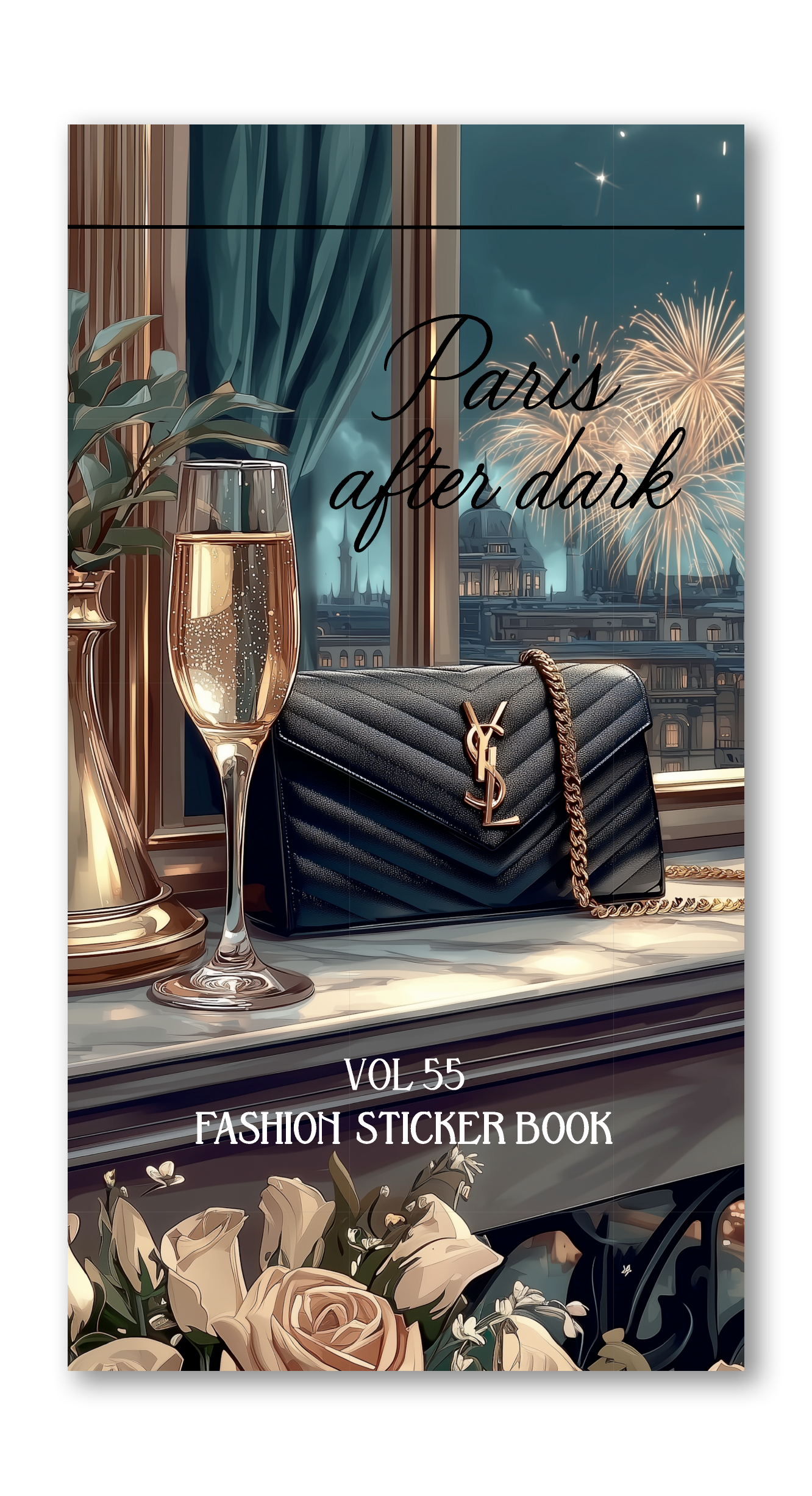 Paris After Dark Exclusive Fashion Sticker Book VOL 55