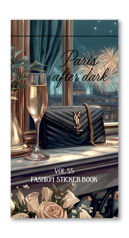 Paris After Dark Exclusive Fashion Sticker Book VOL 55