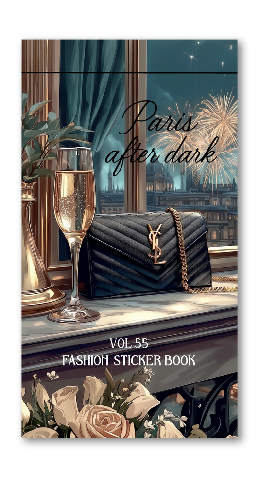 Paris After Dark Exclusive Fashion Sticker Book VOL 55