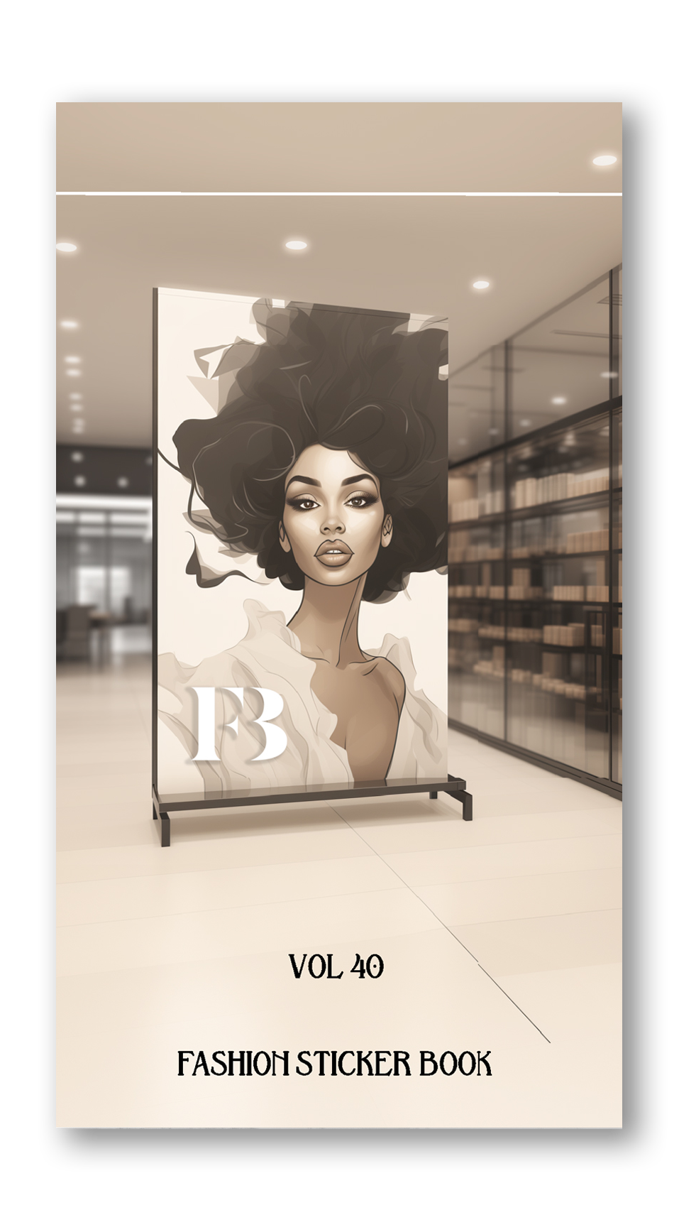 Fashion Sticker Book VOL 40