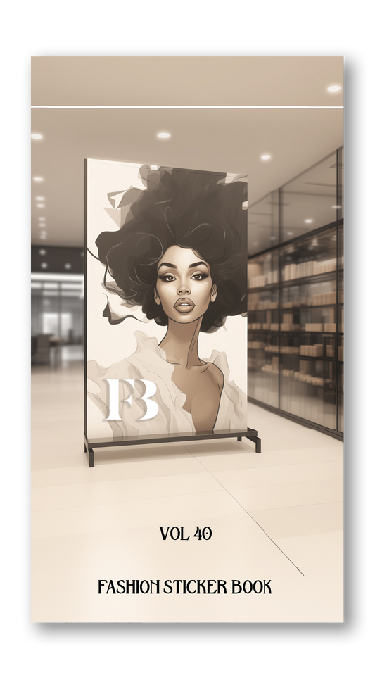 Fashion Sticker Book VOL 40