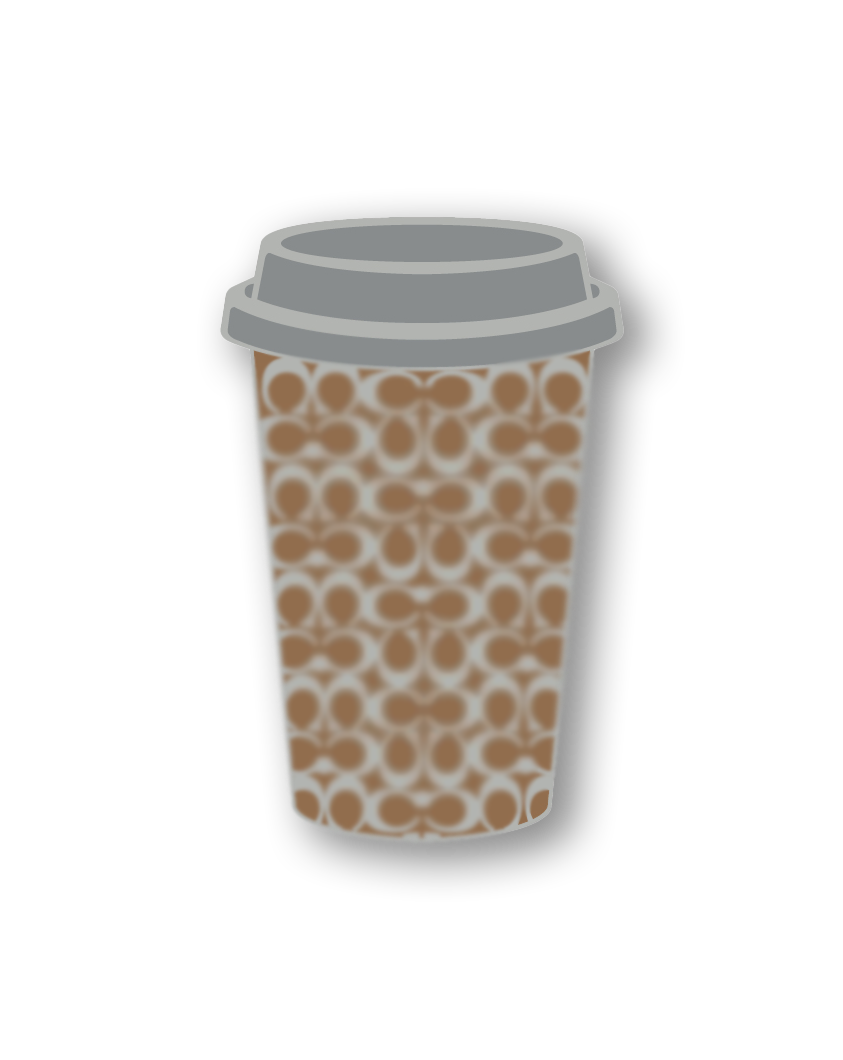 Coffee Cup Magnetic Pins (Available in different colors)