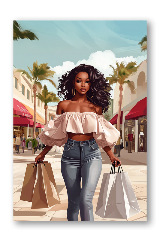 Black Fashion Girl Dashboard Stickerbook VOL 44