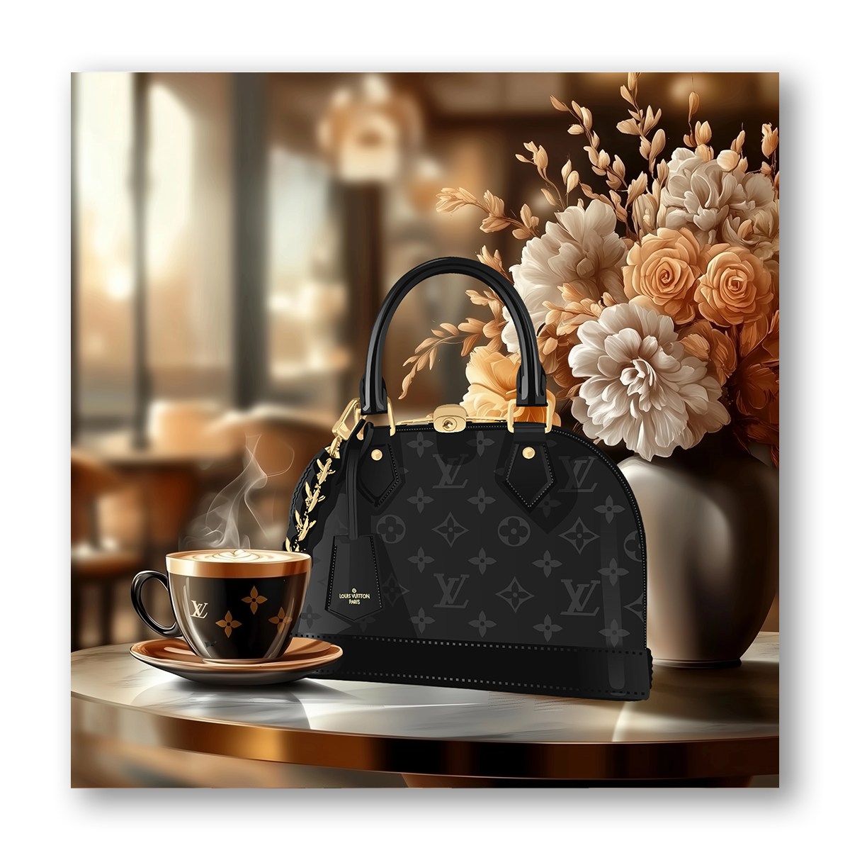 Coffee shop Black Friday Exclusive Fashion Sticker Book