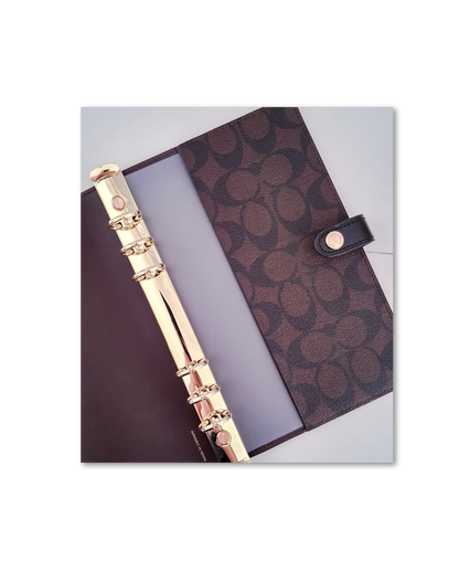 A5 Rings 6 Ring binder insert Options Available! FOR COACH NOTEBOOK ONLY!