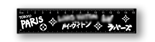 Midnight Graffiti Ruler