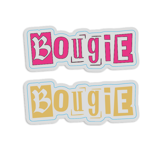 Bougie Transparent decal die-cut Sticker
