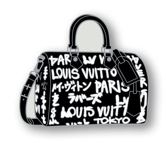 Bag Magnetic Pin  Midnight Graffiti Collection