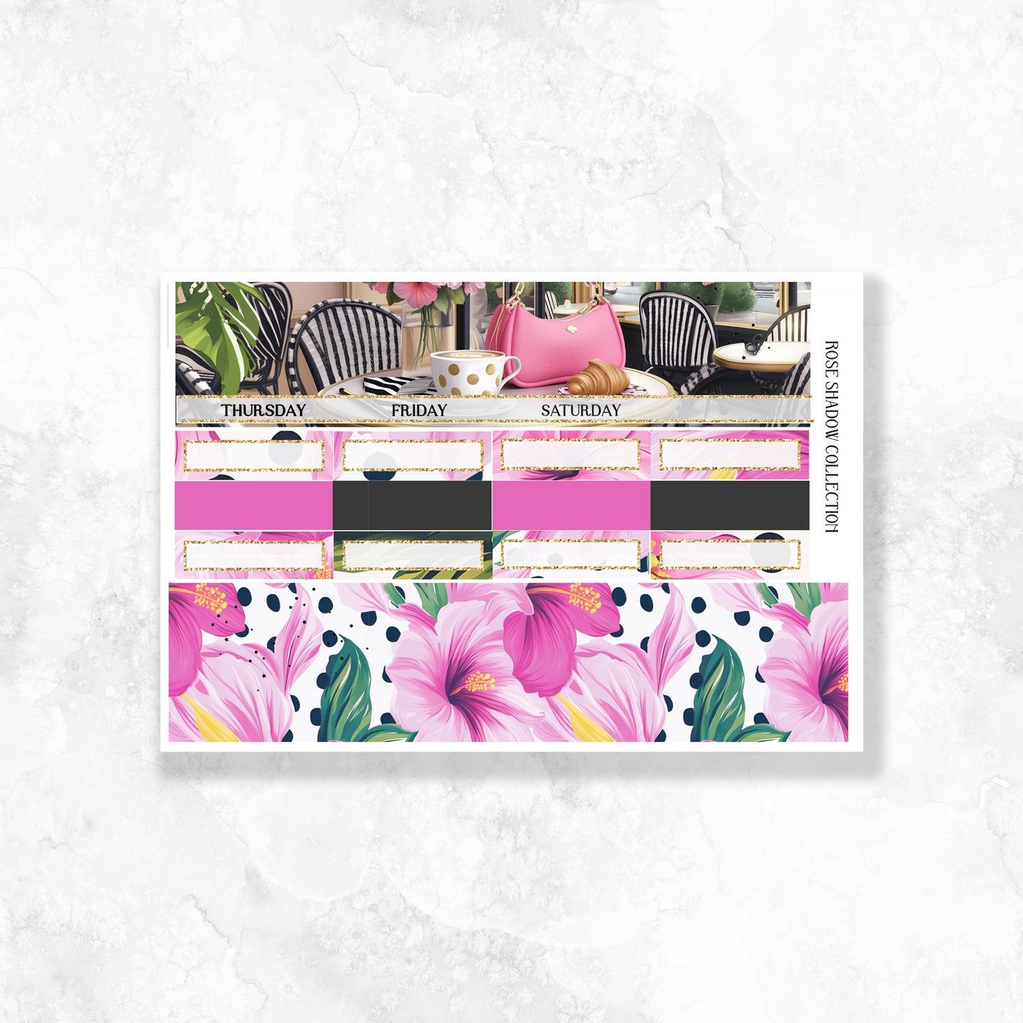 August Mystery Spade 2025 Monthly A5 Wide Standard Planner Insert