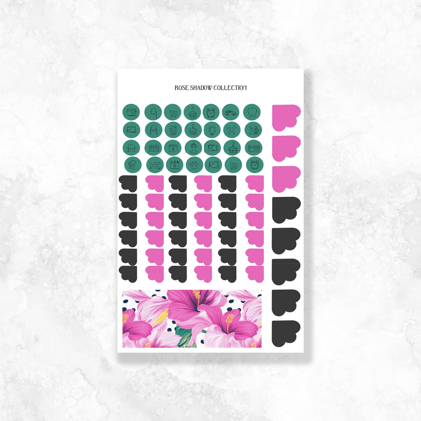 August Mystery Spade 2025 Monthly A5 Wide Standard Planner Insert