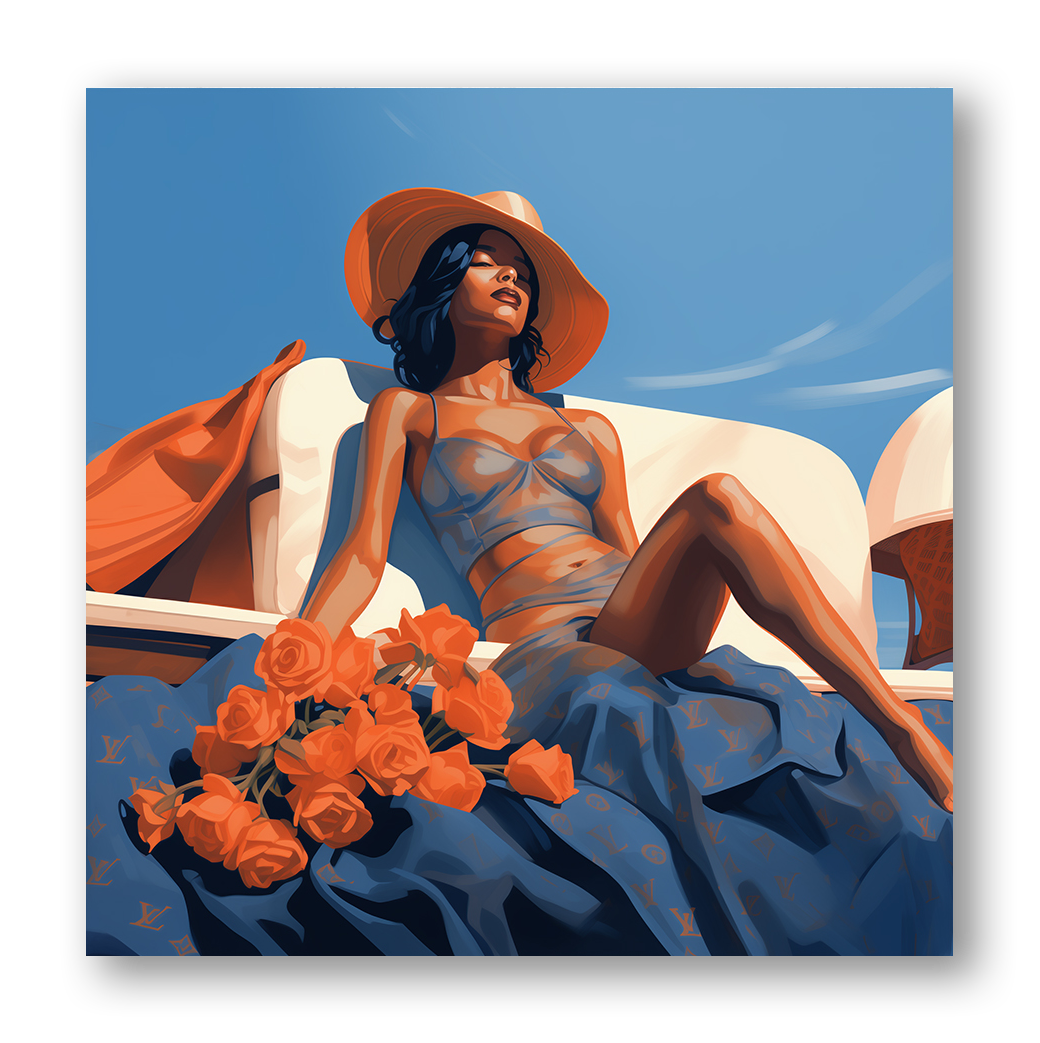 Black Beach Girl Dashboard Stickerbook VOL 26