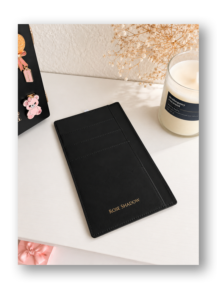 Leather Notebook Adhesive Pocket set (options available)