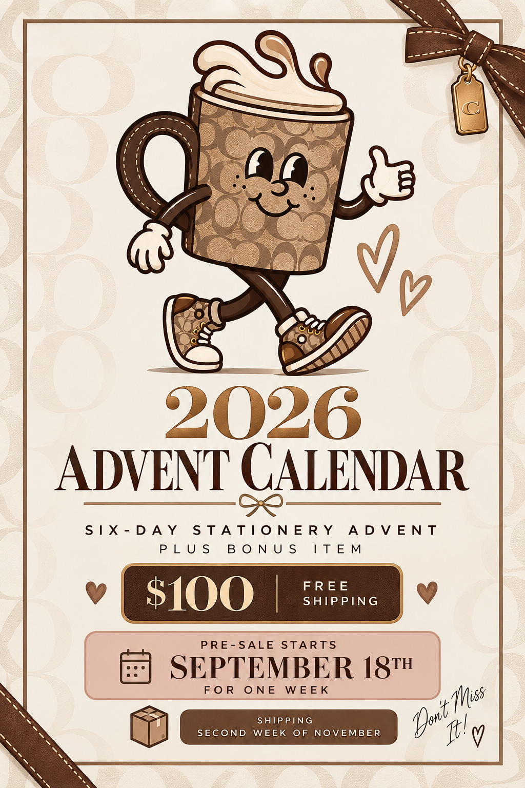 PRESALE 2026 Advent Box PRESALE PLEASE READ!