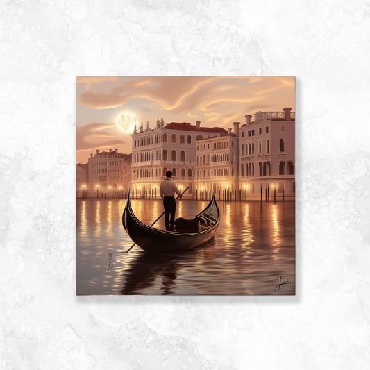 Gondola  - New Years in Venice Dashboard  VOL 34