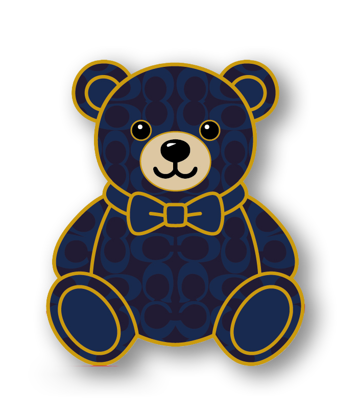 Winston Carter Magnetic Pins (Navy Blue)