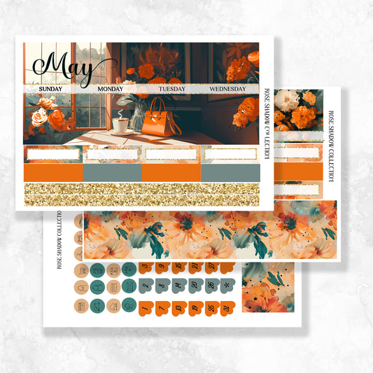 May Monthly A5 Wide Standard Planner Insert