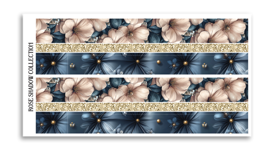 Bottom Washi Add on sheet Camellia Frost Stickerbook VOL 56