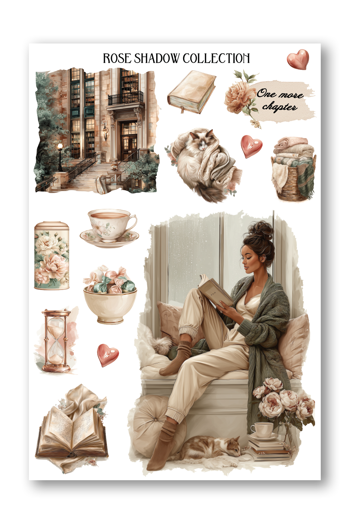 Reading Sheet Quiet Luxury Journaling sheet