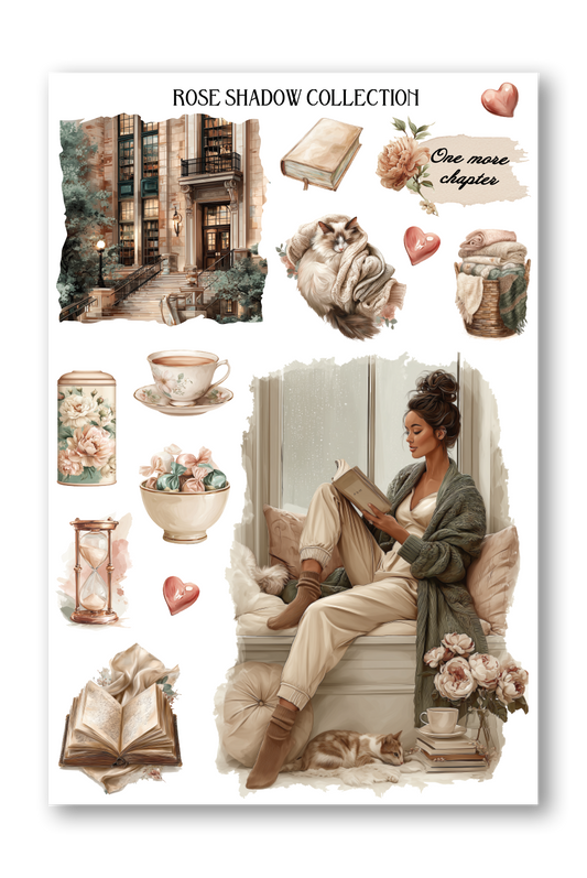 Reading Sheet Quiet Luxury Journaling sheet