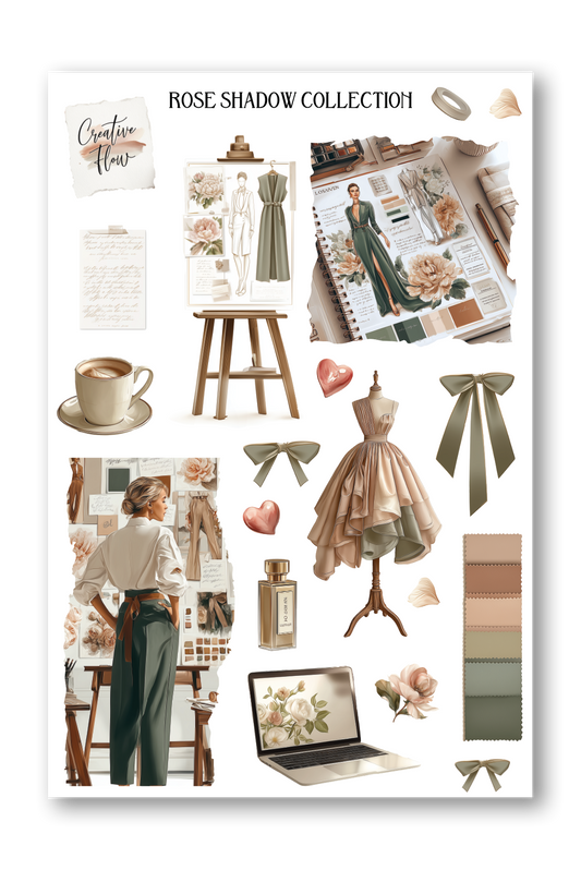 Office / Designer Sheet Quiet Luxury Journaling sheet