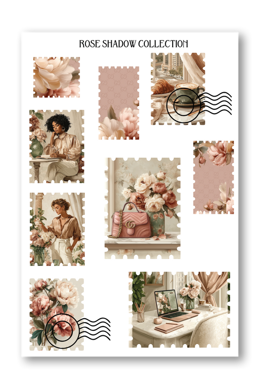 Stamps Sheet Quiet Luxury Journaling sheet