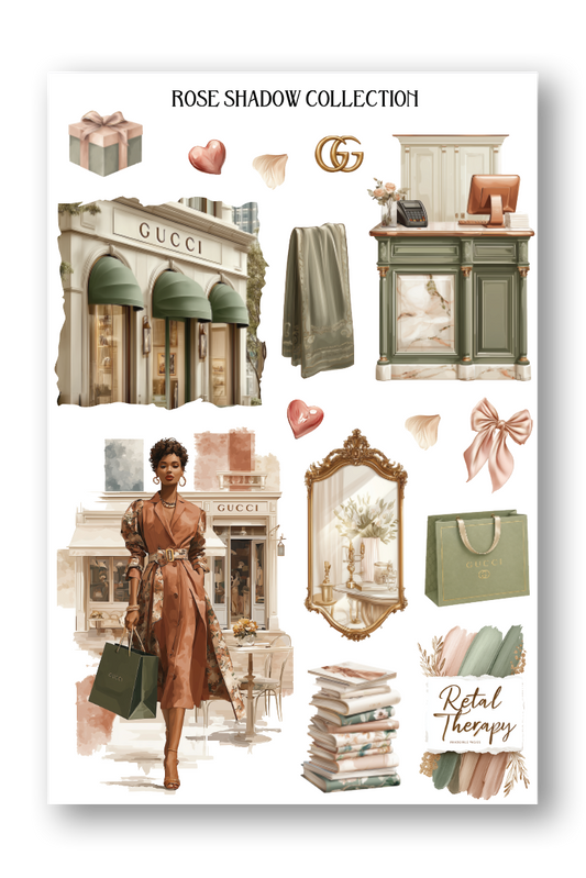 shopping Sheet Quiet Luxury Journaling sheet