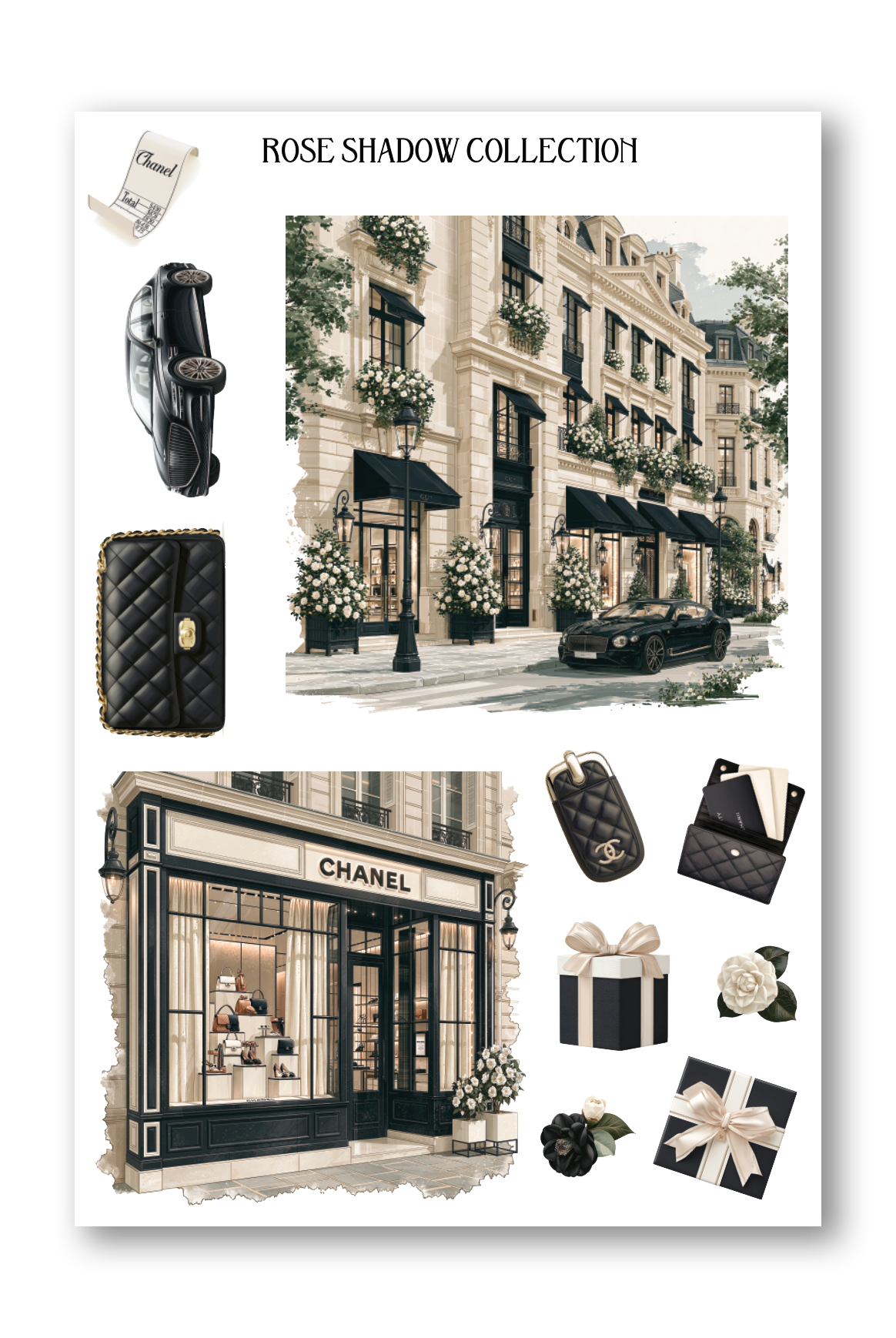 Shopping Camelia Boulevard Journaling sheet