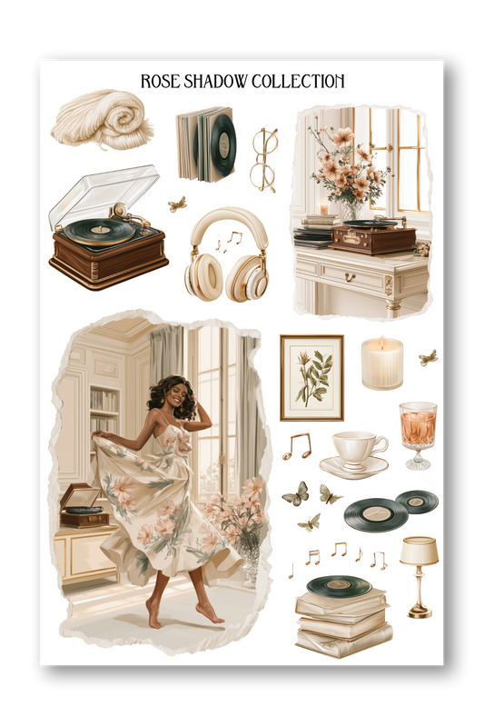 Dance Sheet Golden Era Journaling sheet