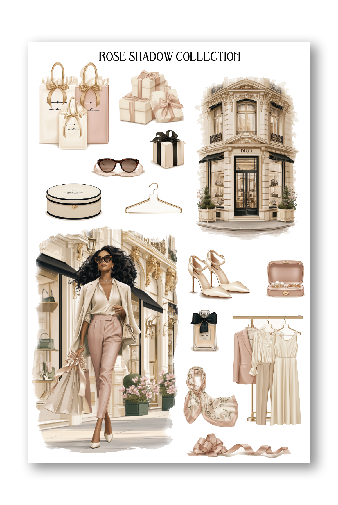 Shopping Sheet Golden Era Journaling sheet