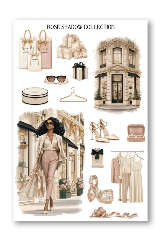 Shopping Sheet Golden Era Journaling sheet