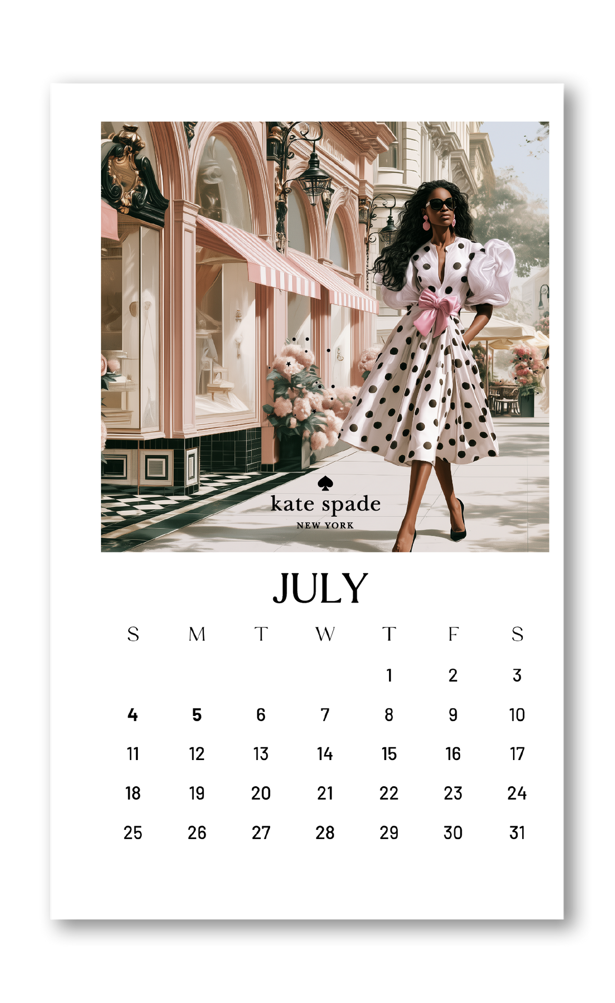 2027 Calendar Dashboards (Gold Foil Only) choose your size 12 MONTH BUNDLE