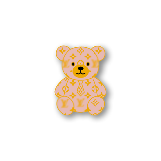PINK Louie de Pont au Lac Magnetic Pin