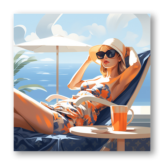 White Beach Girl Dashboard Stickerbook VOL 26