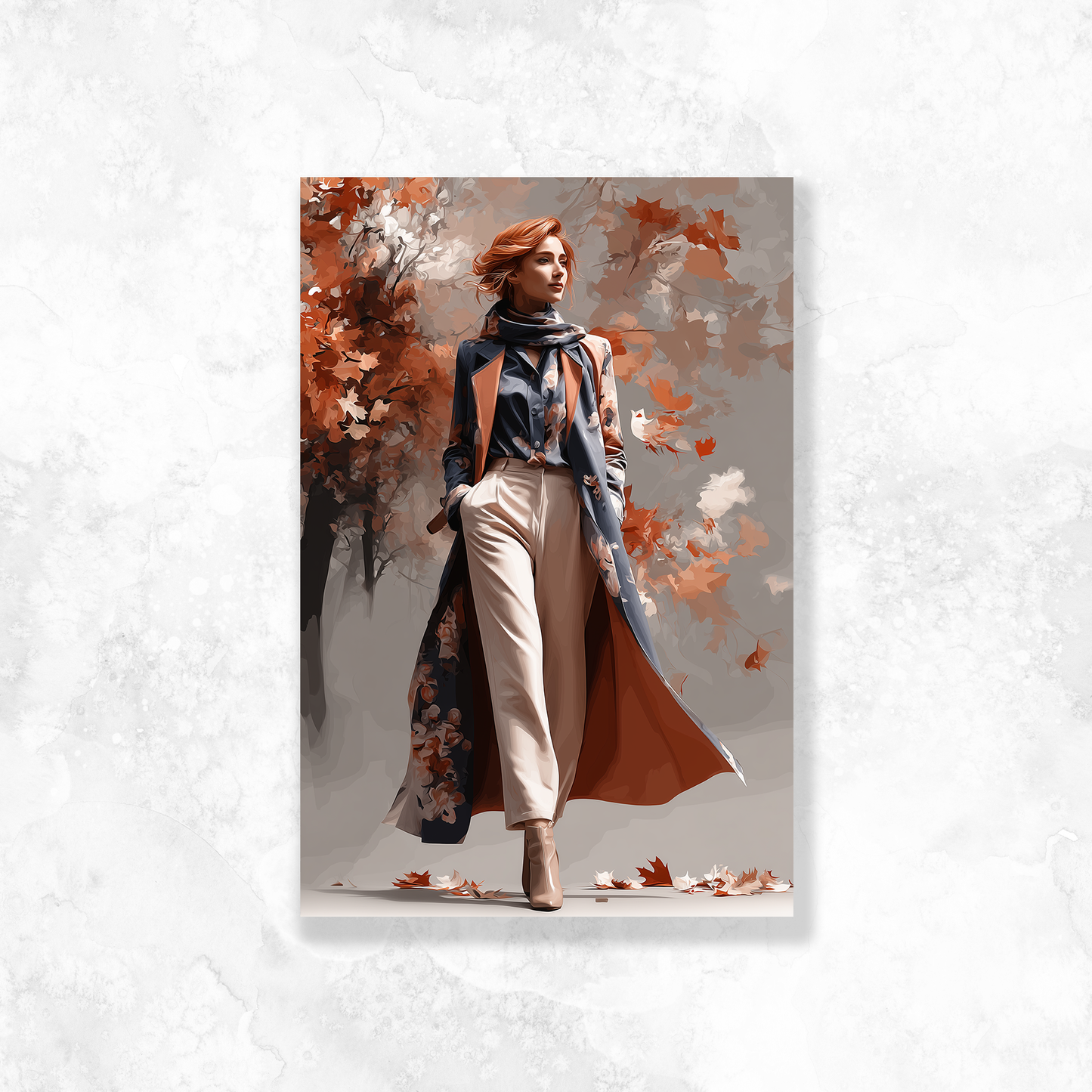 White Fashion Girl Dashboard Stickerbook VOL 50