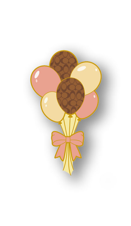Brown C Balloons