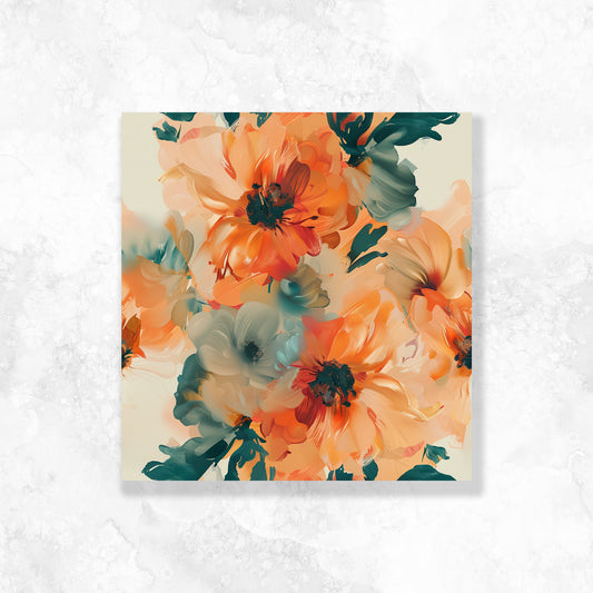 Flower pattern acetate Full sheet Stickerbook VOL 25 (8.5x11)