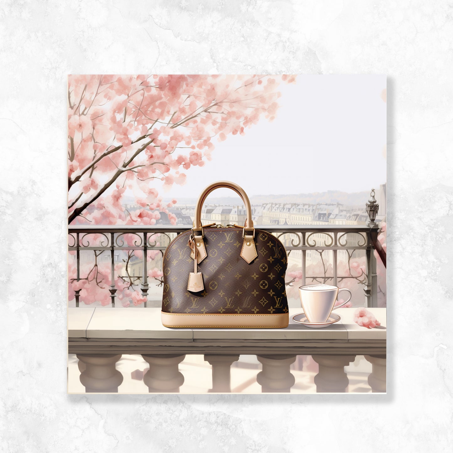 LV Alma Bag LV Cherry Blossom Dashboard