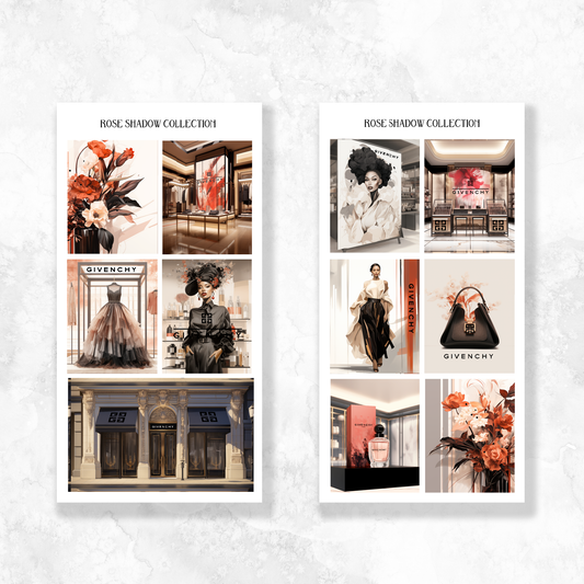 Givenchy Exclusive Fashion Sticker Book (VOL 21)