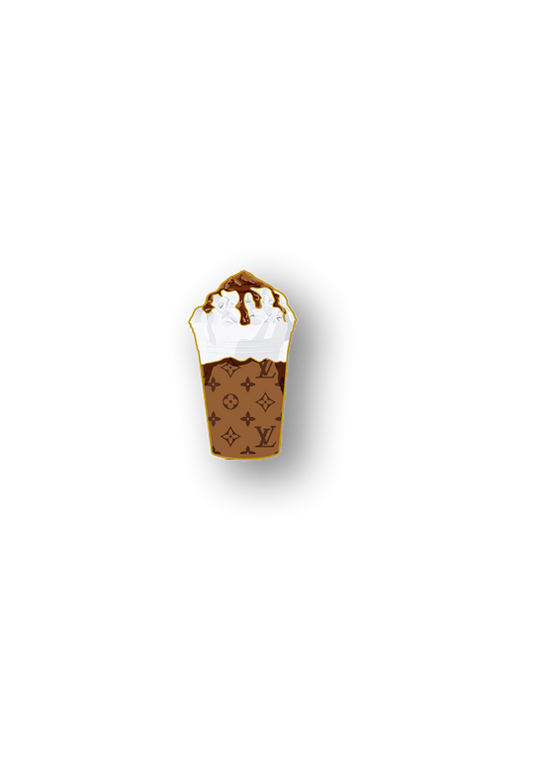 LoVe Frappuccino Cup Enamel Pin