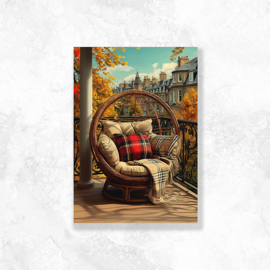 Balcony Chair BearBerry Dashboard Stickerbook VOL 52