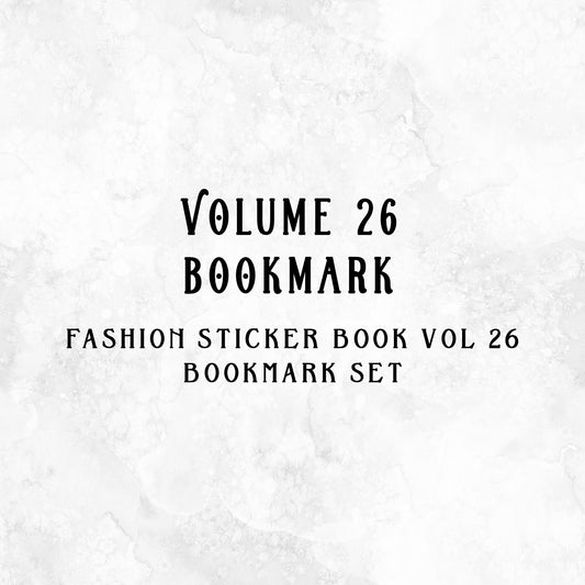 Volume 26 Bookmark Collection