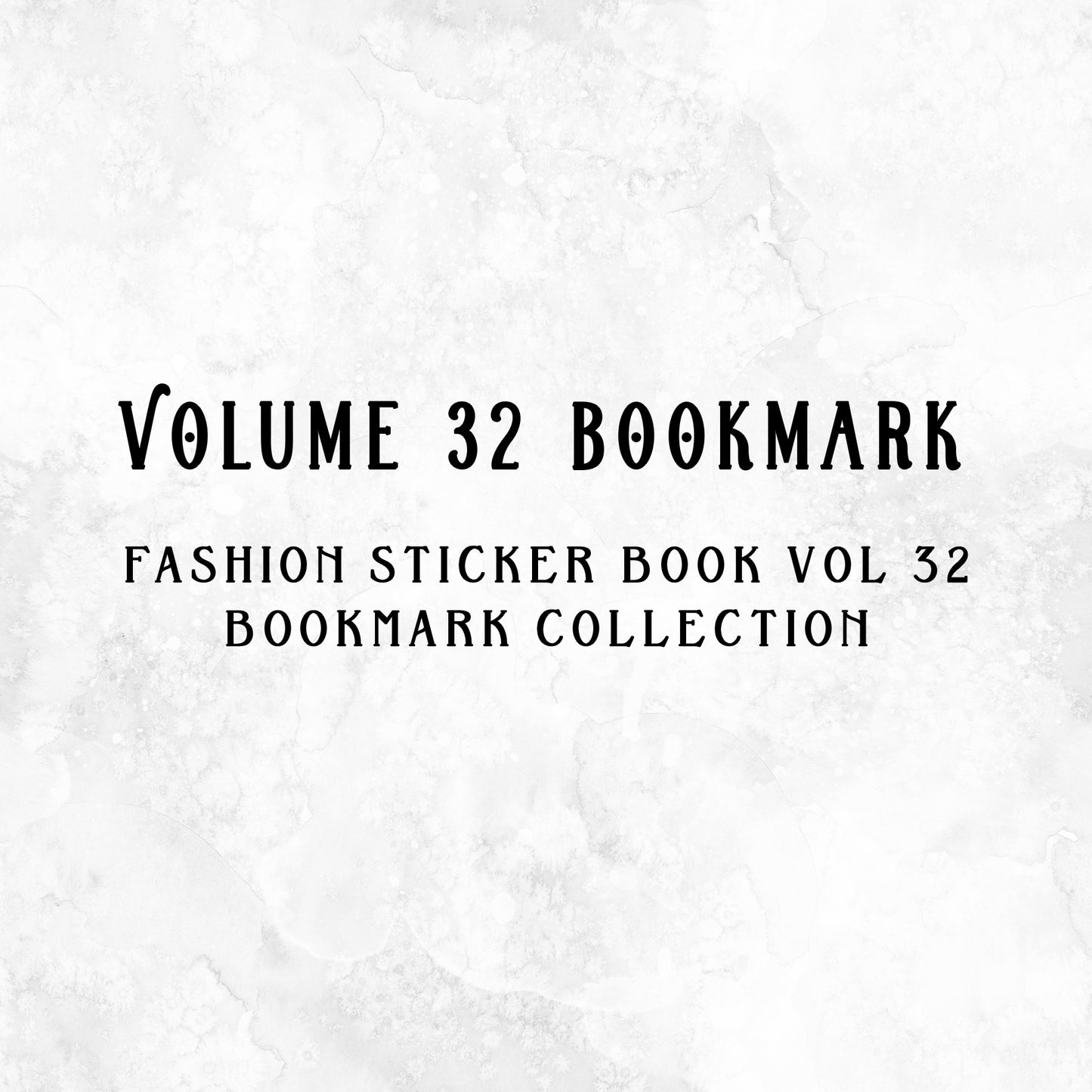 VOL 32 Bookmark