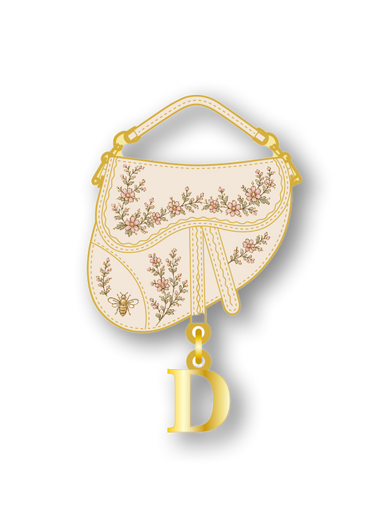 Bag Satchel Magnetic Pin  Golden Era Collection