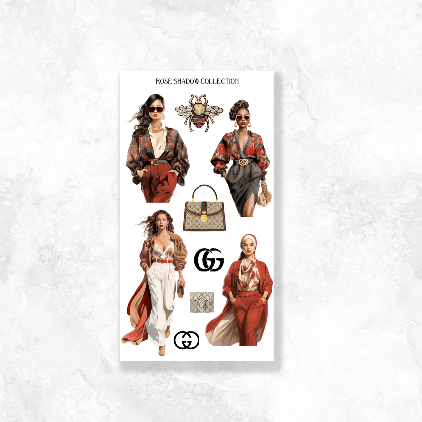 gucci 2.0 Deco sheet ONLY!